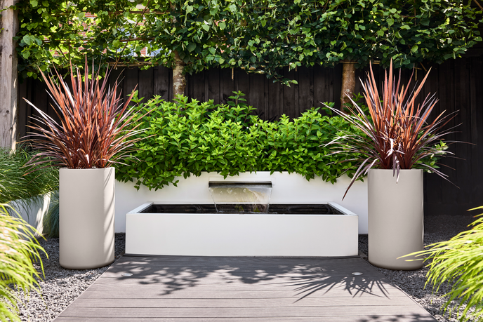 pure cilinder high 40 blanco lino